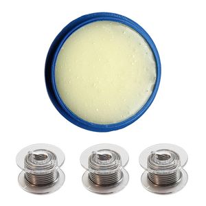 سیم لحیم مدل wl_220 به همراه  روغن لحیم مجموعه سه عددی